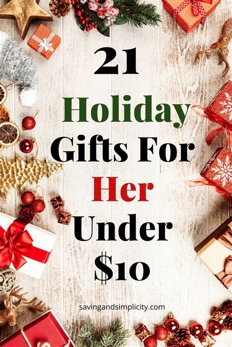 21 Gifts For Her Under $10  21st gifts, Gifts under 10, Easy homemade