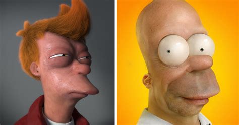 artist shows how cartoon characters would look in real life and it sexiz pix
