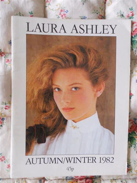 Vintage Laura Ashley Clothing Catalogue Autumn Winter 1982 Laura