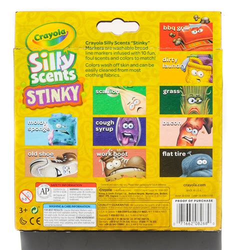 crayola stinky and sweet silly scent markers and crayons jenny s crayon collection