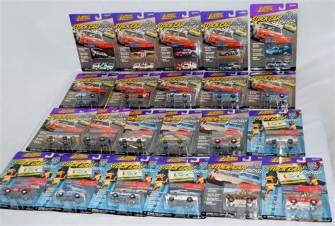 Lot Complete Set Of 22 Johnny Lightning Stock Car Legends 164 Die