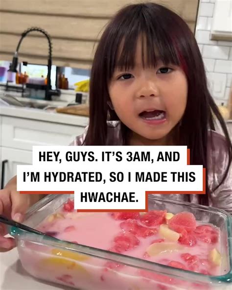 Ladbible Video Hub Little Lady Makes Herself Hwachae 🍓🥹