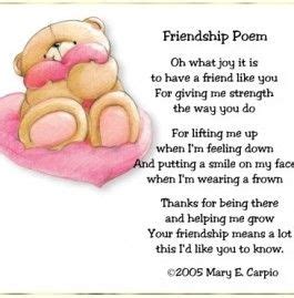 Here is the list of poems on friendships that are cute, emotional yet the best and will make you cry. Friendship Poems For Kids | Friendship day poems, Best friend poems, Friendship poems