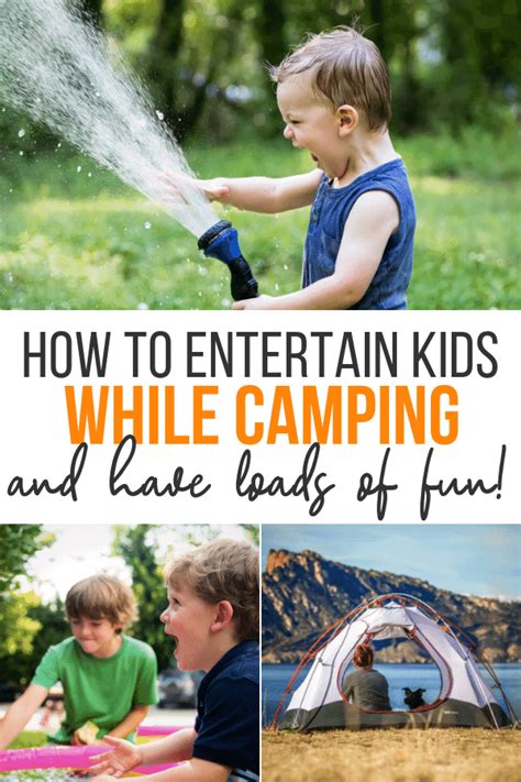 How To Keep Kids Entertained While Camping