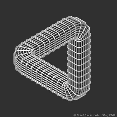 Penrose Triangle 2 3d Animations Gallery With Pov Ray Penrose