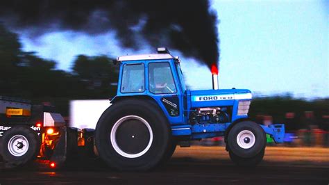 Ford Tw 10 Tractor Pulling Rærup 2015 Youtube