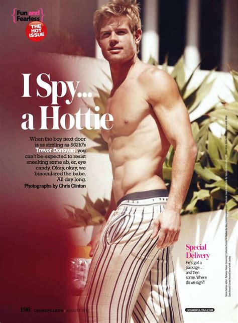 Trevor Donovan Goes Shirtless For Cosmopolitan Male Celeb News My Xxx