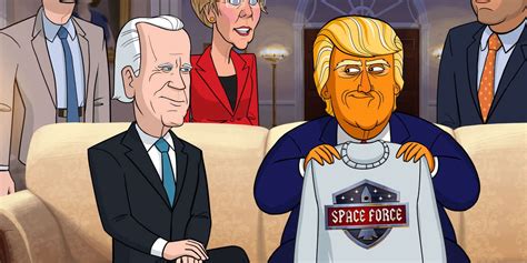 Our Cartoon President Season 2 Episode 10 Space Force Showtime