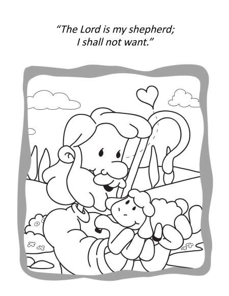 Psalm 23 – Coloring Book – iCharacter