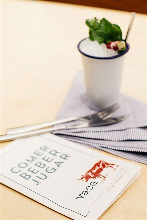 View our menu with pasta, pizza, salad & more! VACA | AUTHENTIC SPANISH CUISINE