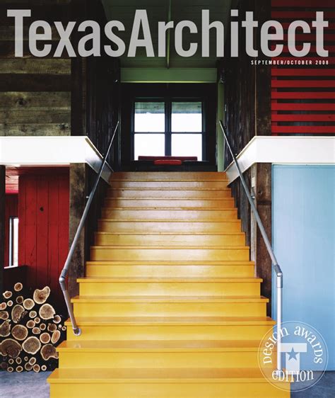 Texas Architect Septoct 2008 Design Awards By Texas Society Of