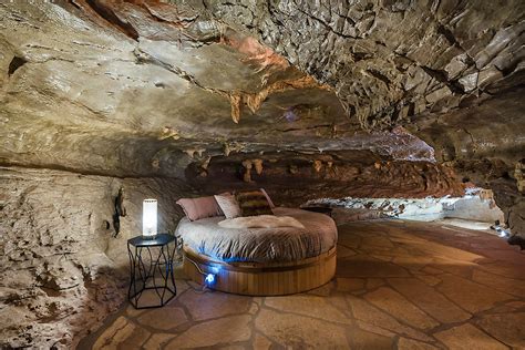 Stay At A Luxury House Built Inside A Mountain Cave In The Arkansas Ozarks