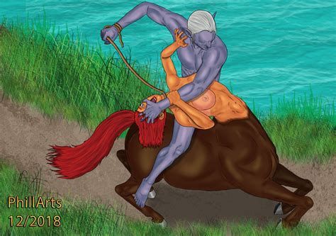 Tamed Female Centaur By Phillarts Hentai Foundry