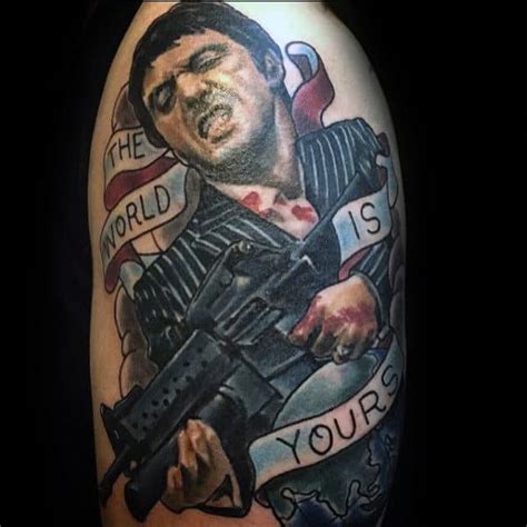 100+ world's best tattoo designs. 30 The World Is Yours Tattoo Designs For Men - Manly Ink Ideas