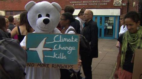 Heathrow Disruption Plane Stupid Activists In Court Bbc News