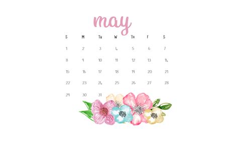 Desktop May Calendar Background Wallpaperuse