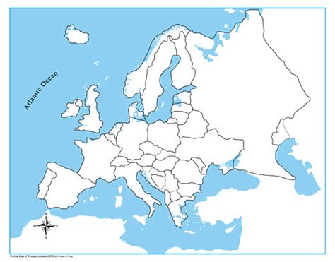 Unlabeled Map Of Europe Clipart Best