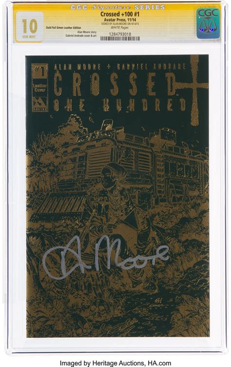 Surviving The Future In Crossed100 1 Signed By Alan Moore At Auction