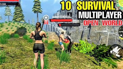 10 best survival multiplayer open world games for android and ios 2021 low size low spec youtube