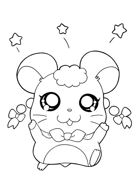 Kawaii Coloring Pages - Kidsuki