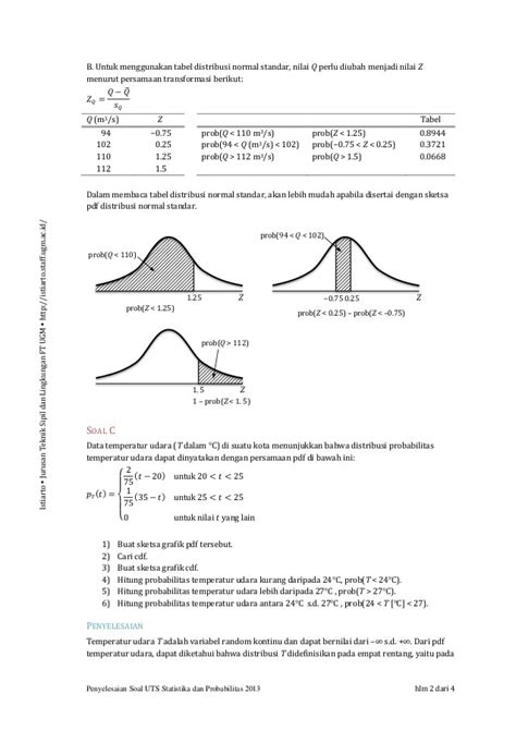 Contoh Soal Probabilitas Dan Penyelesaiannya – Dengan
