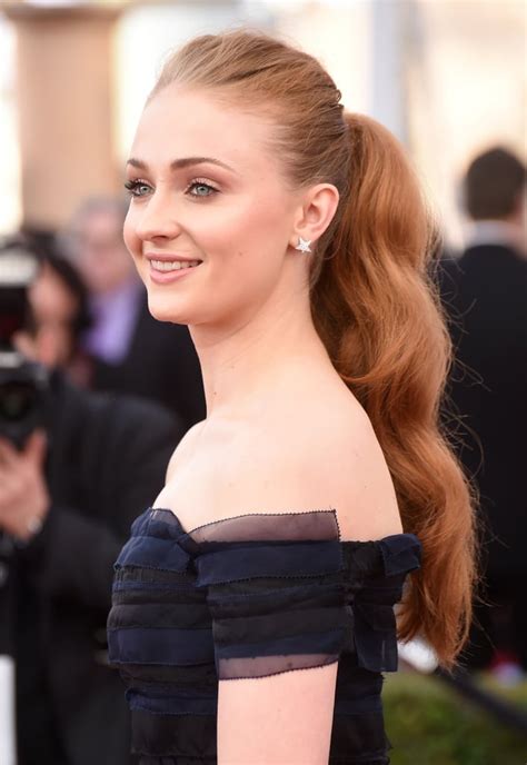 Sophie Turner Didnt Wash Hair On Game Of Thrones