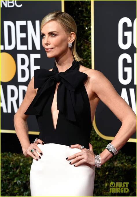 Charlize Theron Is A Beauty On Golden Globes 2019 Red Carpet Photo