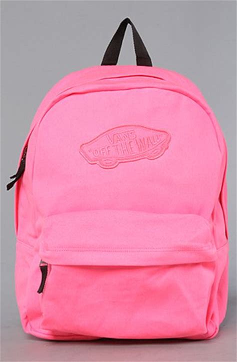 Vans The Realm Backpack In Neon Pink In Pink Lyst