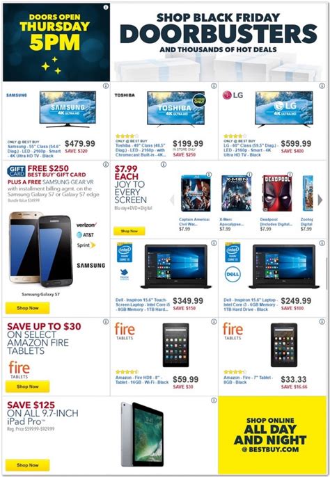 Best Buys 2016 Black Friday Ad Select Items On Sale Now Shopportunist