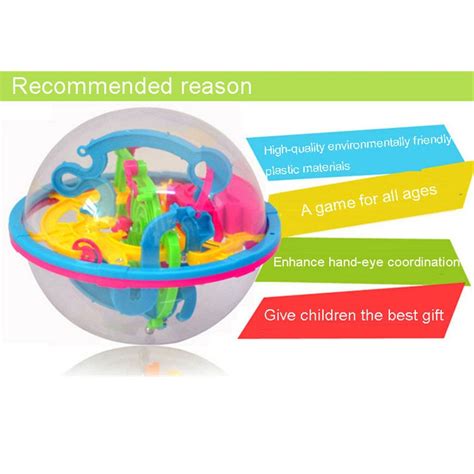 3d Ball Maze Puzzle Labyrinth Perplexus Maze Game Educational Toys For