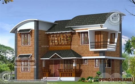 Modern Brick House Designs Home Plan Idea Double Story