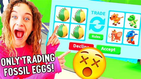 All you need to do is hop into a game and press the easter button that april 14, 2021 at 12:21 pm. ONLY TRADING FOSSIL EGGS IN ADOPT ME (Most Trades Wins ...
