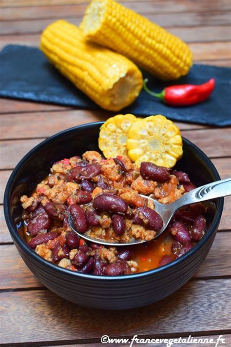 Cette recette fait aussi partie des dossiers : Chili sin carne (végétalien, vegan) en 2020 | Recettes de ...