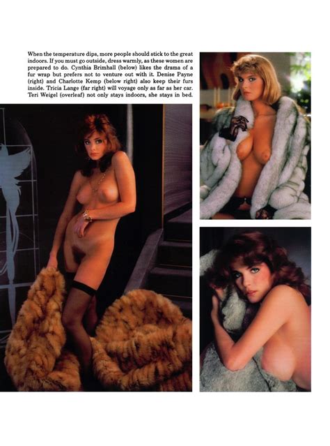 Cynthia Brimhall Nue Dans Playboy Video Magazine Volume