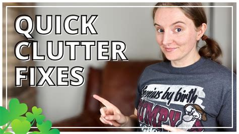 ☘️ How To Declutter Your Home FAST – Quick Clutter Fixes & Organization