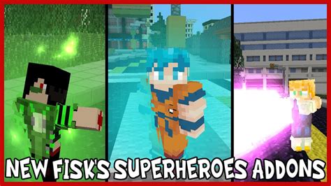 New Fisks Superhero Addons Minecraft Fisks Superheroes Mod Addons