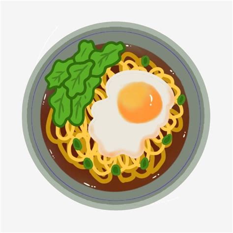 Gambar Mie Instan Ilustrasi Kartun Ilustrasi Mi Mi Untuk Makanan Ruji
