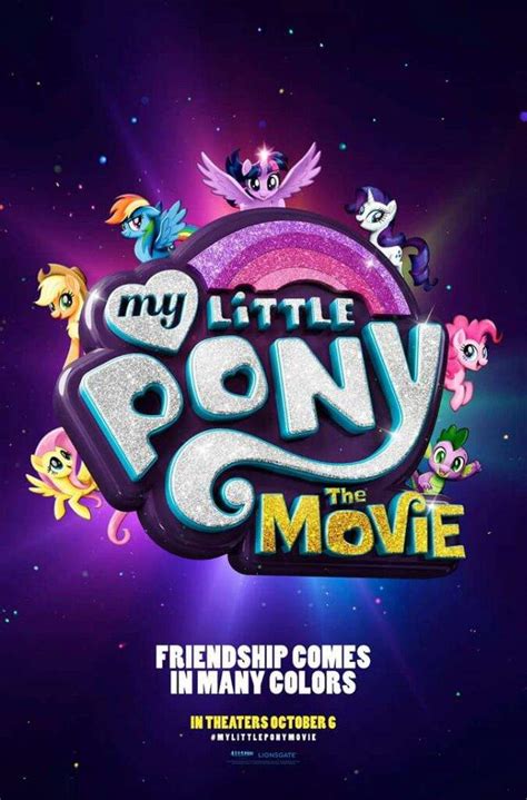 My Little Pony The Movie Trailer And Poster Debuts Cartoon Amino