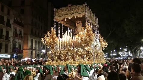 Composición De Las Procesiones Semana Santa De Málaga