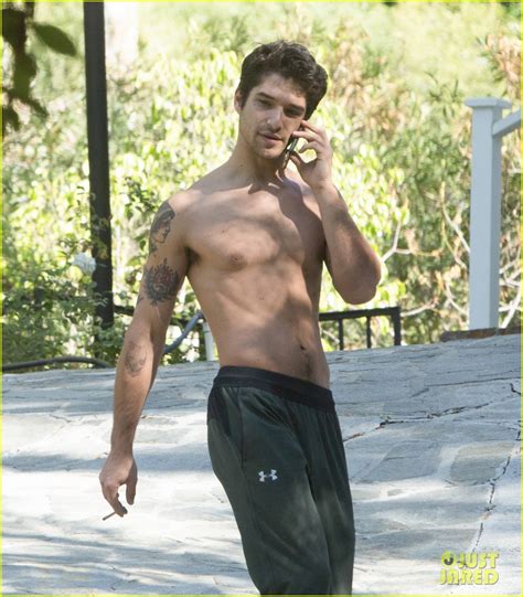 tyler posey goes shirtless as he works on his motorcycle photo 3805039 shirtless photos