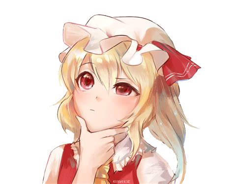 safebooru 1girl animated animated artist name ascot blinking blonde hair bow chin stroking