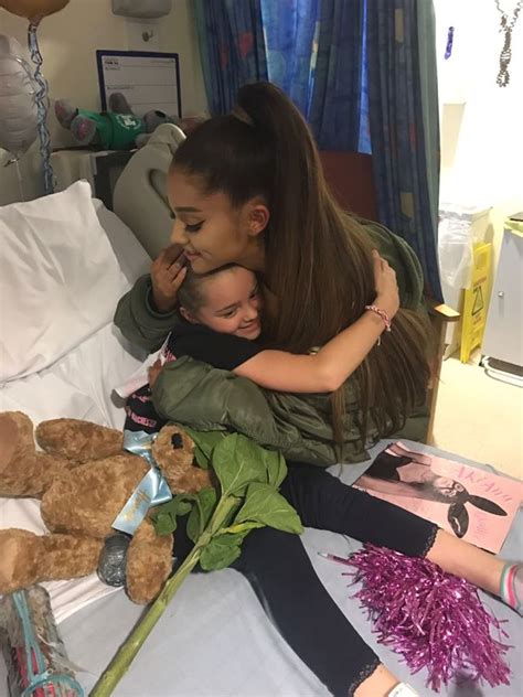 Ariana Grandes Inspiring Words To Injured Fan Eight During Surprise