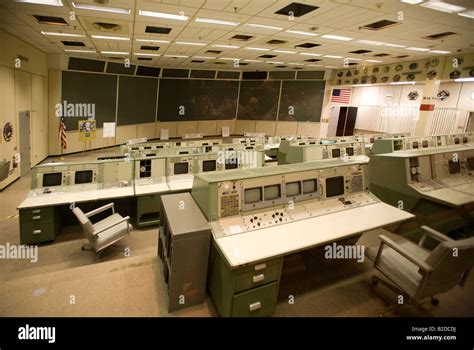 Exhibit Of Original Controle Center Apollo Mission National