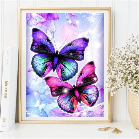 Colourful Butterfly Collection 9 Diamond Painting Kits Painting