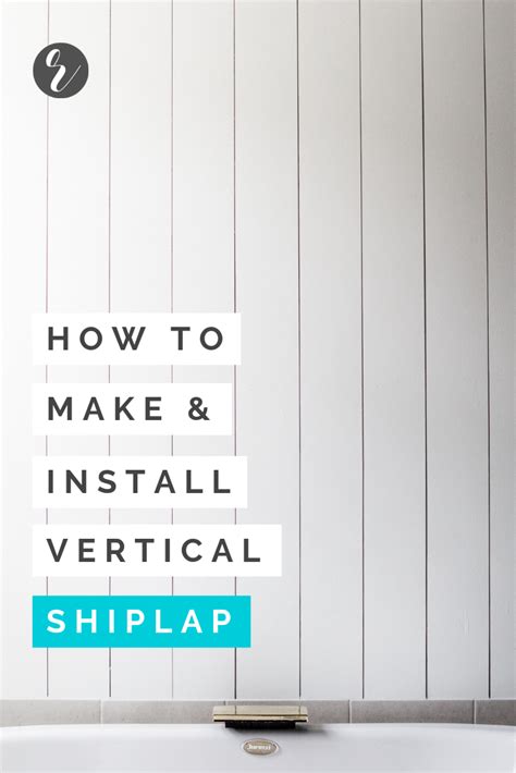 How To Diy Make And Install Vertical Shiplap Tutorial Building Our