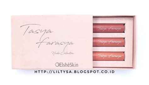Tysa G Elsheskin X Tasya Farasya Nude Collection Lipstick Swatch And