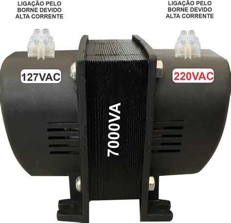 Auto Transformador Conversor 7000va 110v 220v P Ar 18 000btu