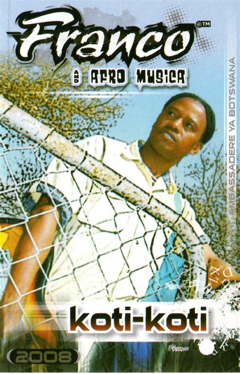 Franco And Afro Musica Koti Koti 2008 Cassette Discogs