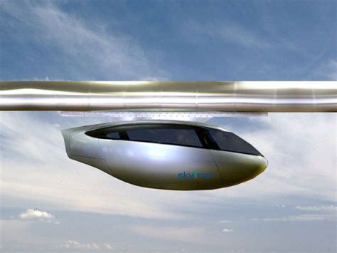 Tel Avivs Futuristic Skytrain Transportation System Transportation