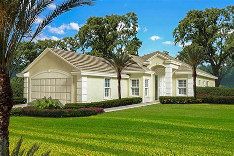 Narrow Lot Florida House Plan 32169aa Architectural Designs House
